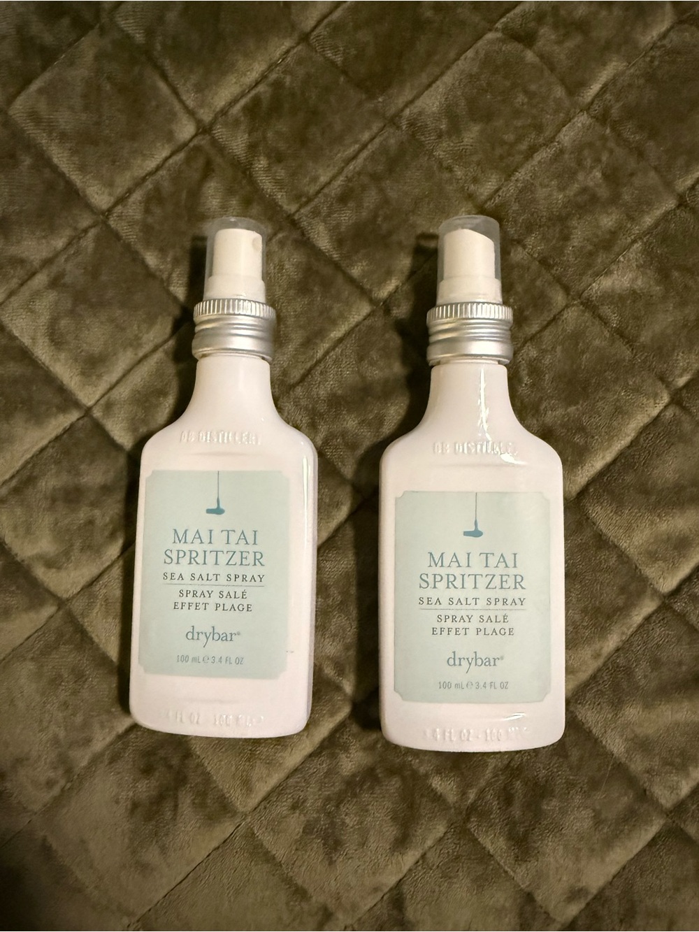 New Drybar Mai Tai Spritzer Sea Salt Spray Bundle of Two - Full Size 3.4 oz